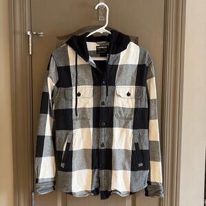 Express medium hooded flannel